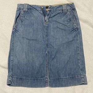 CK jean skirt